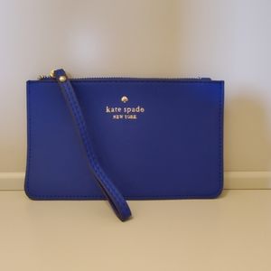 Kate Spade Cedar Street Slim Bee Leather Wristlet